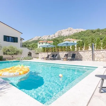 Family-friendly With Swimming Pool Jurandvor, Krk - 24113 *