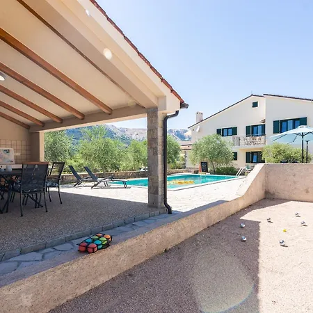 Family-friendly With Swimming Pool Jurandvor, Krk - 24113 * Baska (Krk)